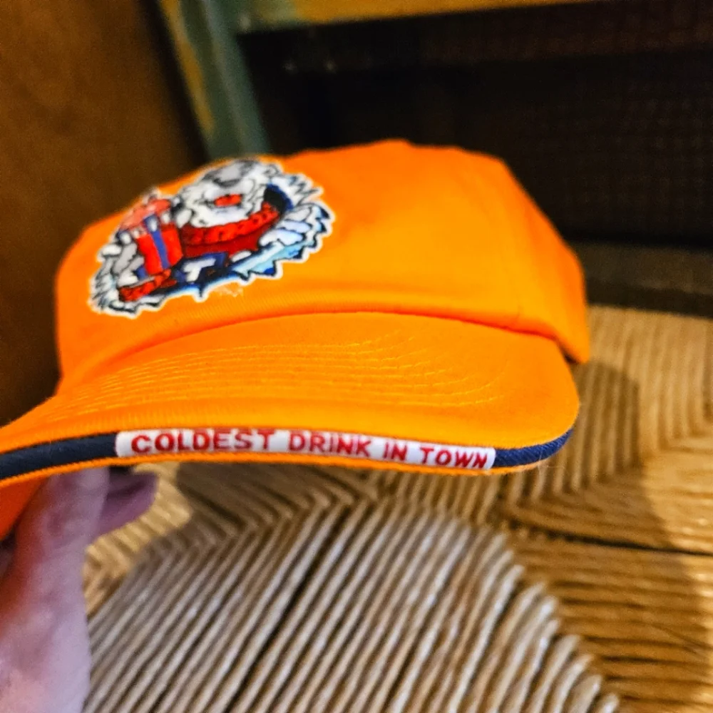 NWOT ICEE Baseball Cap (Adult Size) - Orange (2 Available)